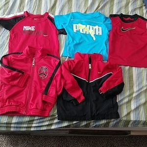 18 month athletic top lot